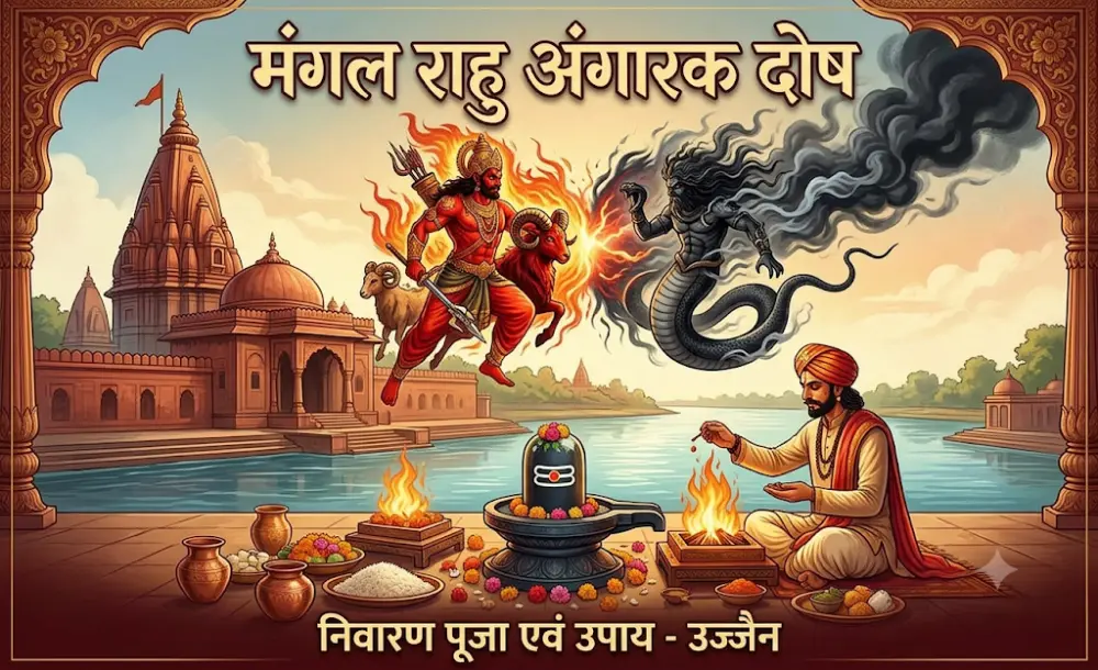 Mangal Rahu Angarak Dosh Upay Ujjain